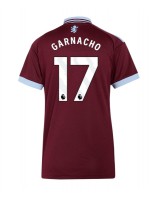 Aston Villa Alejandro Garnacho #17 Domácí Dres pro Dámské 2026-27 Krátký Rukáv